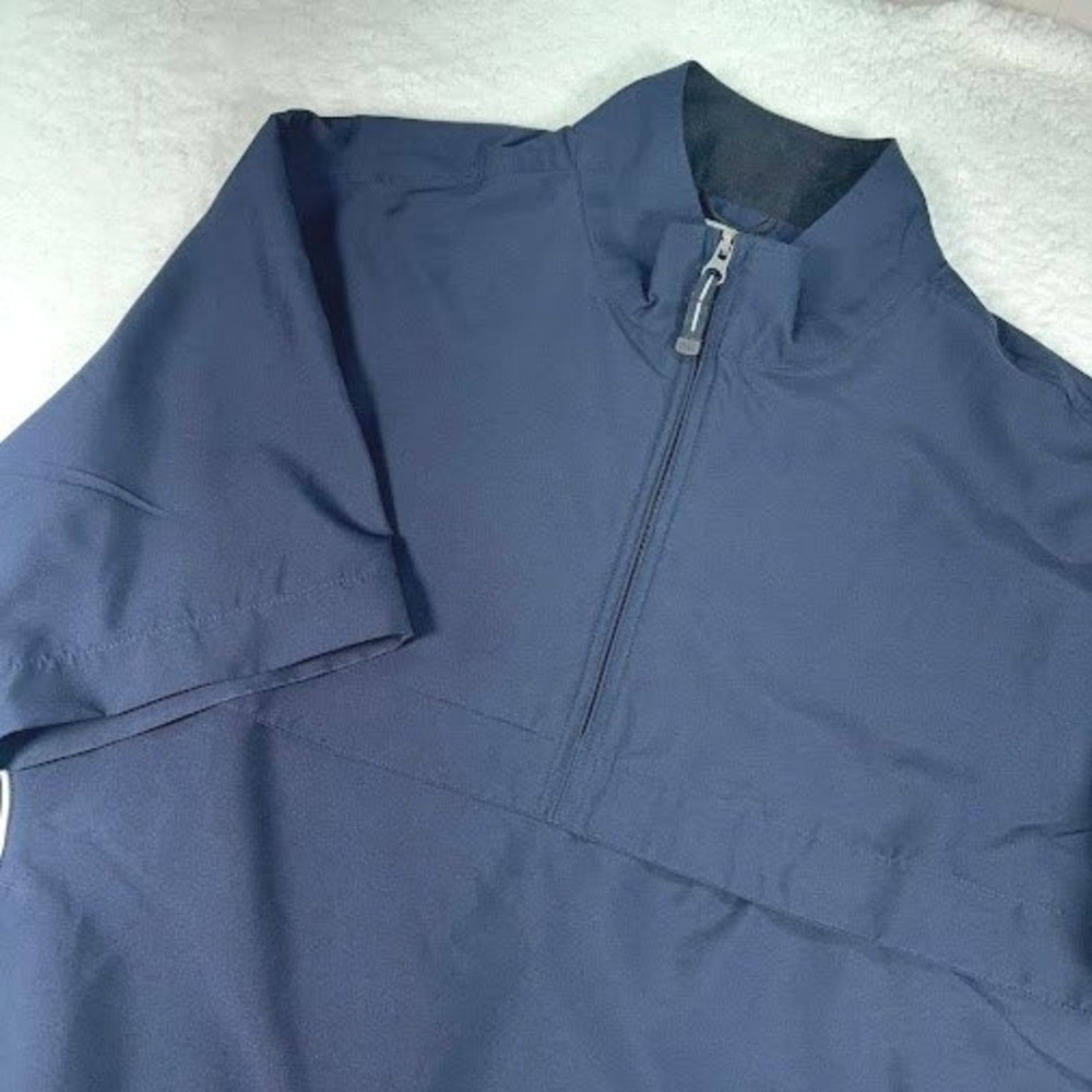 Cutter & Buck WindTec‎ Pullover Mens M Navy Golf Windbreaker Swedish Match
